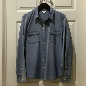J Crew classic Jean shirt